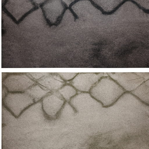 3. תמונות השוואה לפני ואחרי של תהליך ניקוי שטיחים